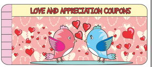 Colorful Love and Appreciation Coupons