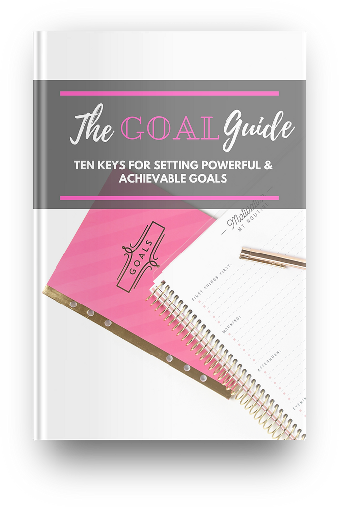 The Goal Guide eBook & AudioBook - I Am Beauty Watch Me Soar! Skincare beauty and wellness planner