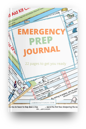 Emergency Prep Printable Coloring Journal