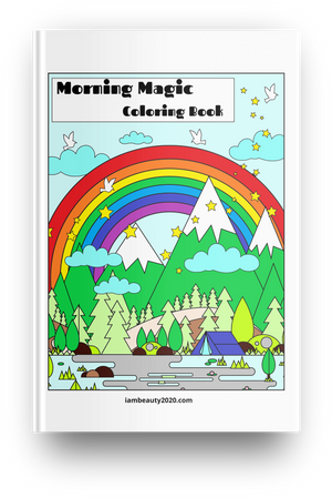 Morning Magic 20-Page Printable Coloring Book