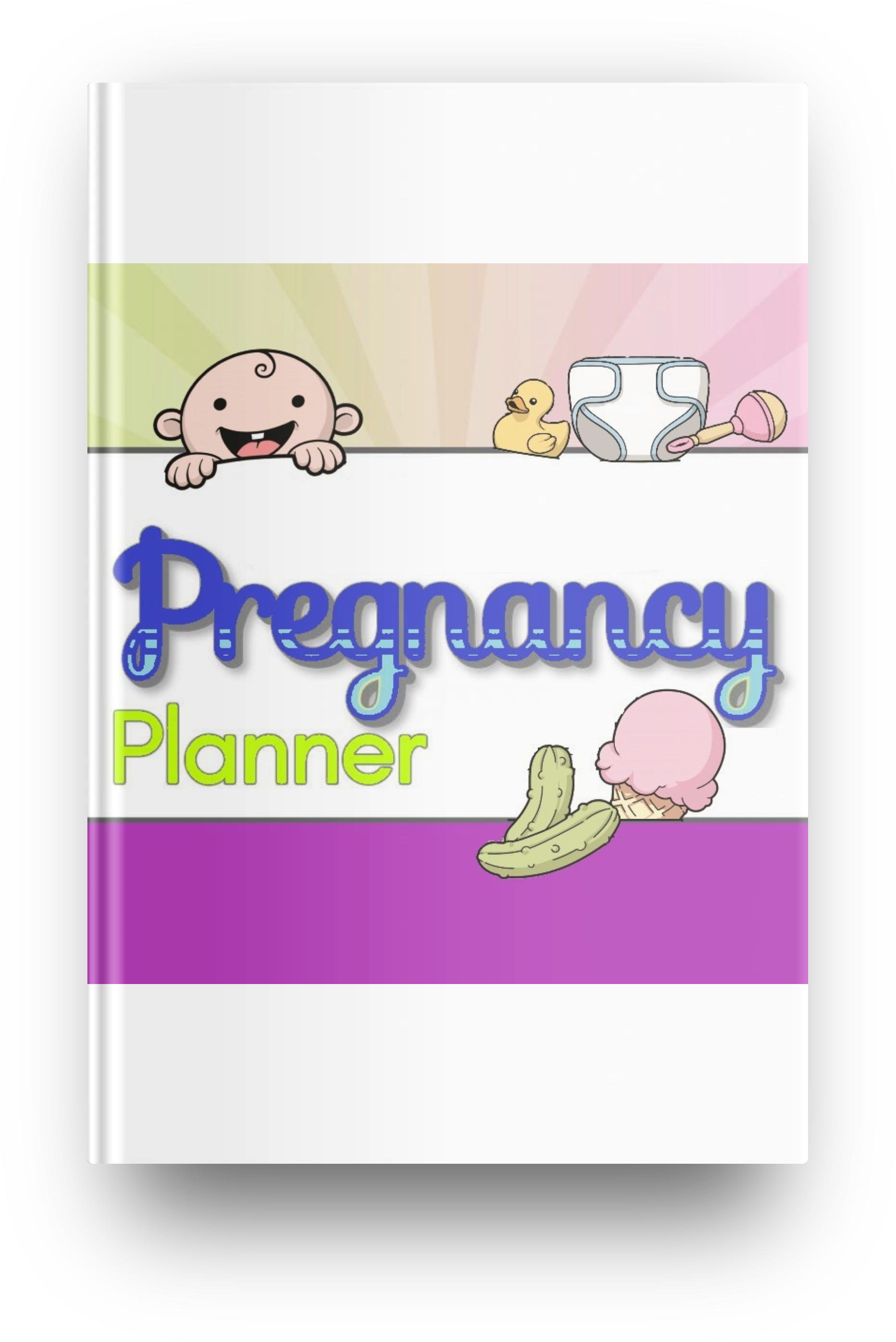 Journal for Mommy To Be - Prenatal Pregnancy Planner Coloring Journal PDF Printable