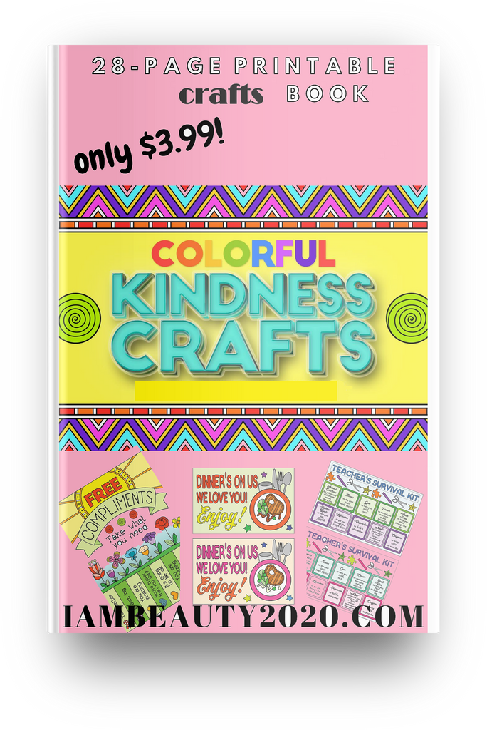 COLORFUL Random Acts of Kindness (RAOK) Kindness Crafts Package