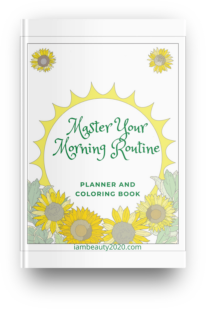 Master Your Morning Routine Planner Coloring Journal PDF Digital and Printable